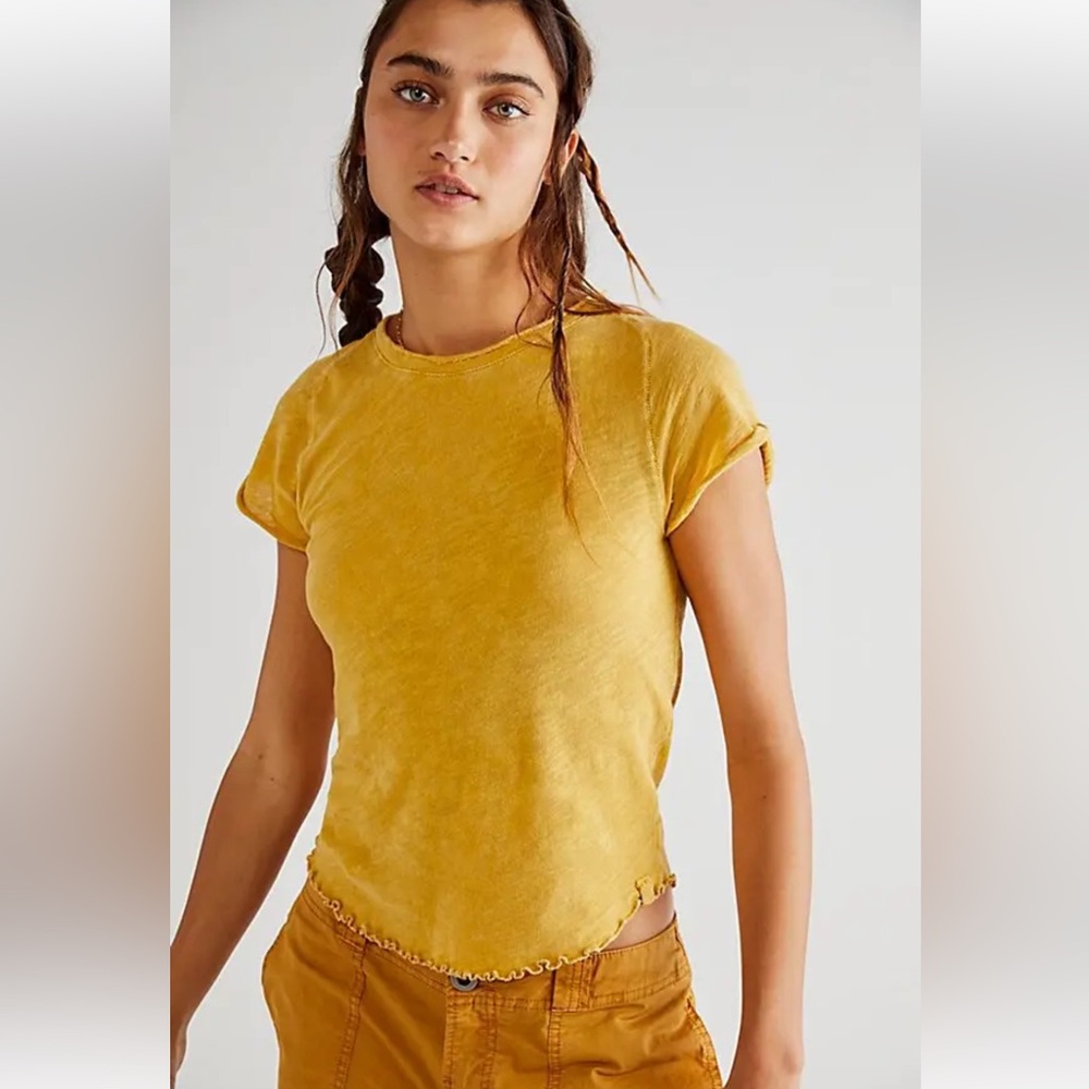 Free People Be My Baby Tee